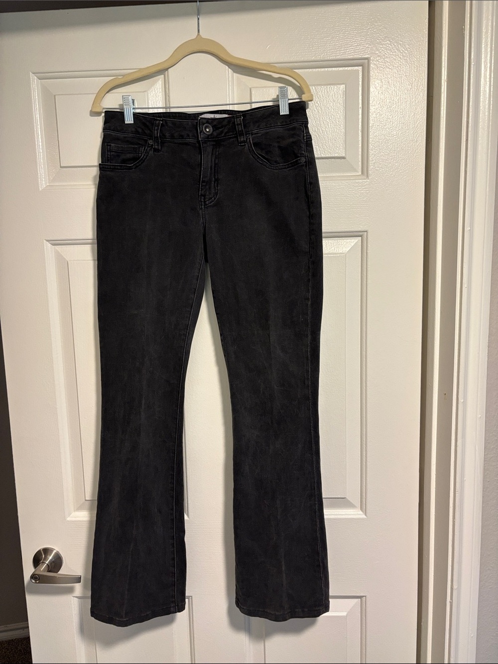 CAbi Black Jeans — Curvy Slim Boot Cut
